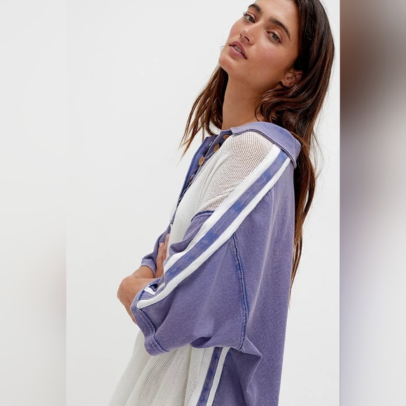 NWT Free People We The Free Karlie Polo - Picture 2 of 3